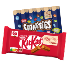 KitKat, Lion, Nuts of Smarties